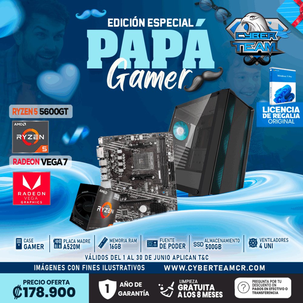 EDICION ESPECIAL PC GAMING RYZEN 5 5600GT