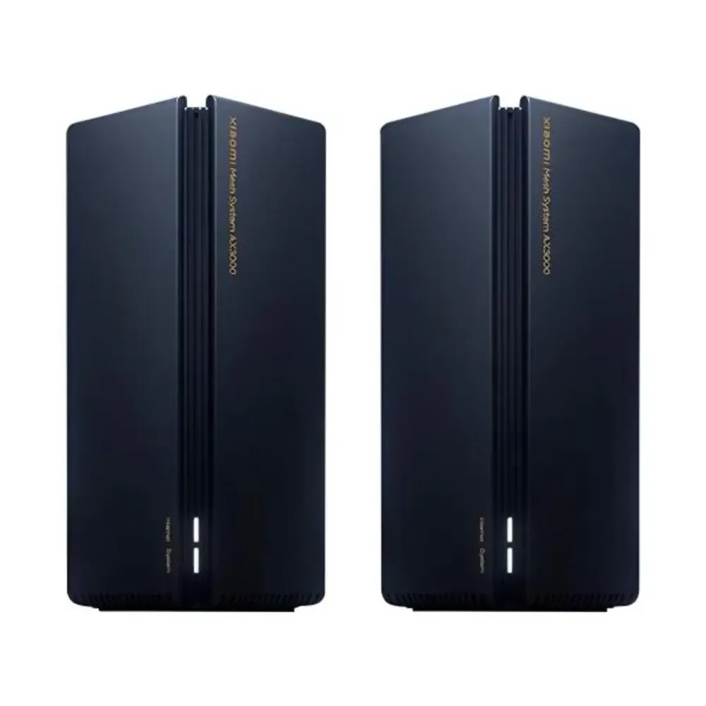 ROUTER XIAOMI MESH SYSTEM AX3000 2-PACK WIFI NEGRO 33592