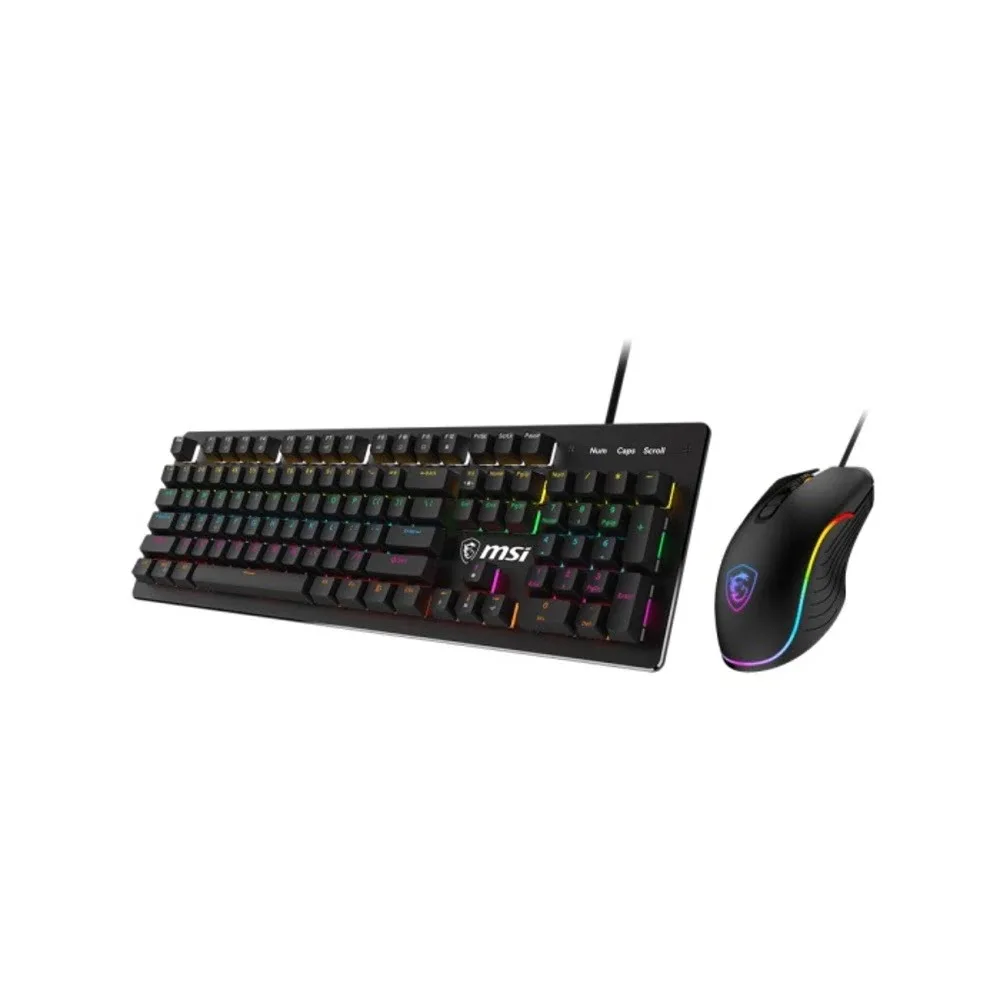 TECLADO Y MOUSE MSI FORGE GK300 AZUL US S11-04US20H-HH9