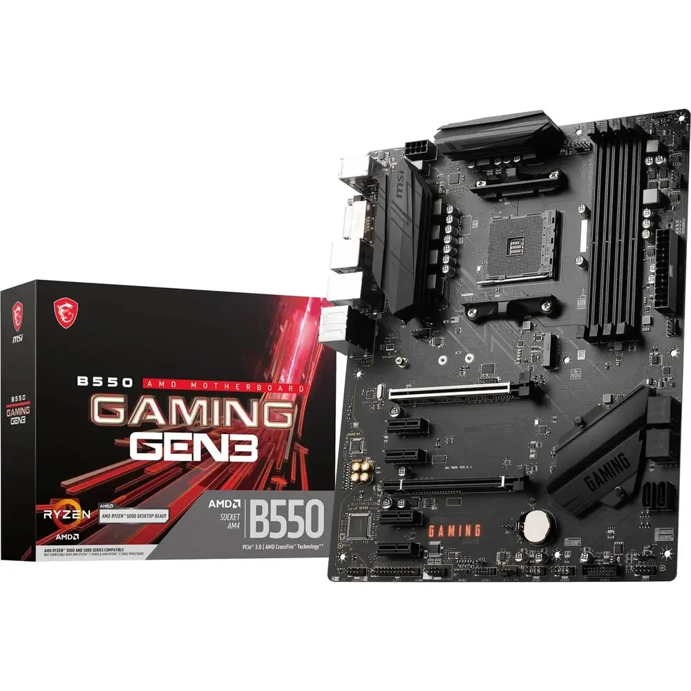 TARJETA MADRE MSI B550 GAMING GEN3 DDR4 AM4 911-7B86-072