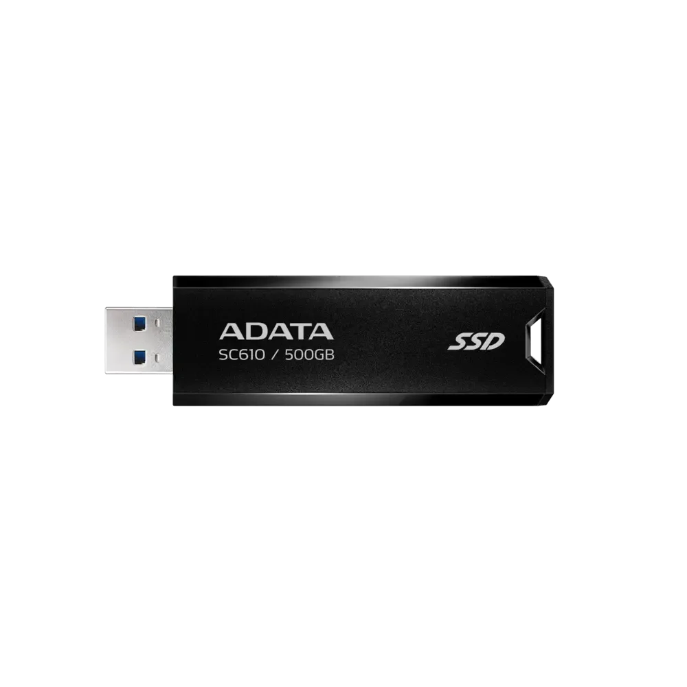 HD EXTERNO 500GB 3.2 SOLIDO ADATA BLACK/RED SC610-500GB-CBK/RD