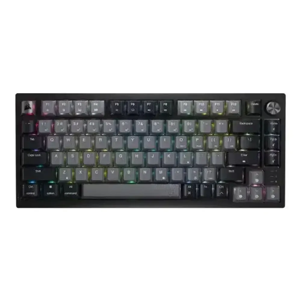 TECLADO GAMING RGB CORSAIR K65 PLUS 75% MECÁNICO BLUETOOTH INGLES