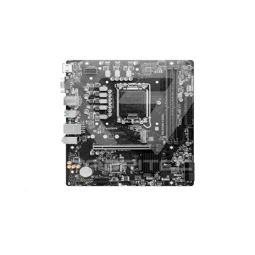 TARJETA MADRE MSI PRO B760M-E DDR4 LGA 1700