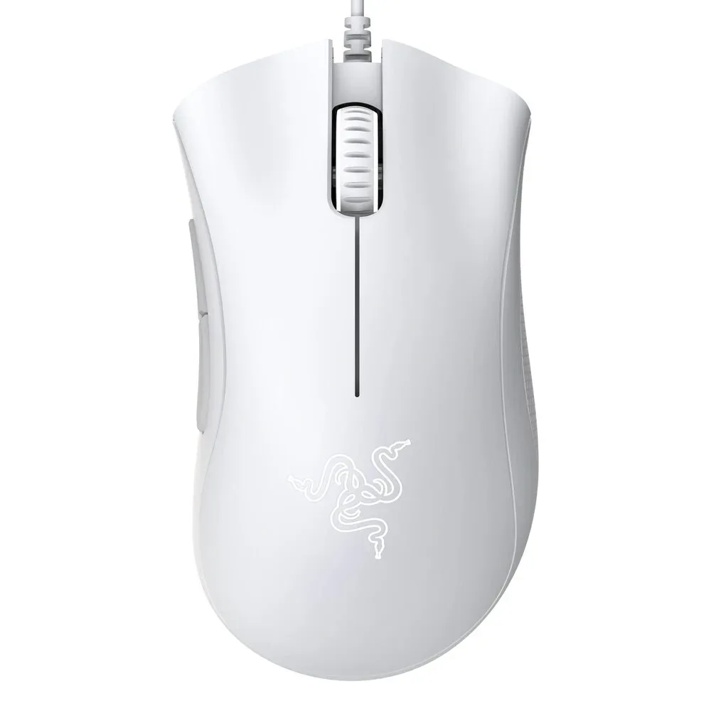 MOUSE GAMING RGB RAZER DEATHADDER ESSENTIAL ALÁMBRICO RZ01-03850200-R3U1 BLANCO