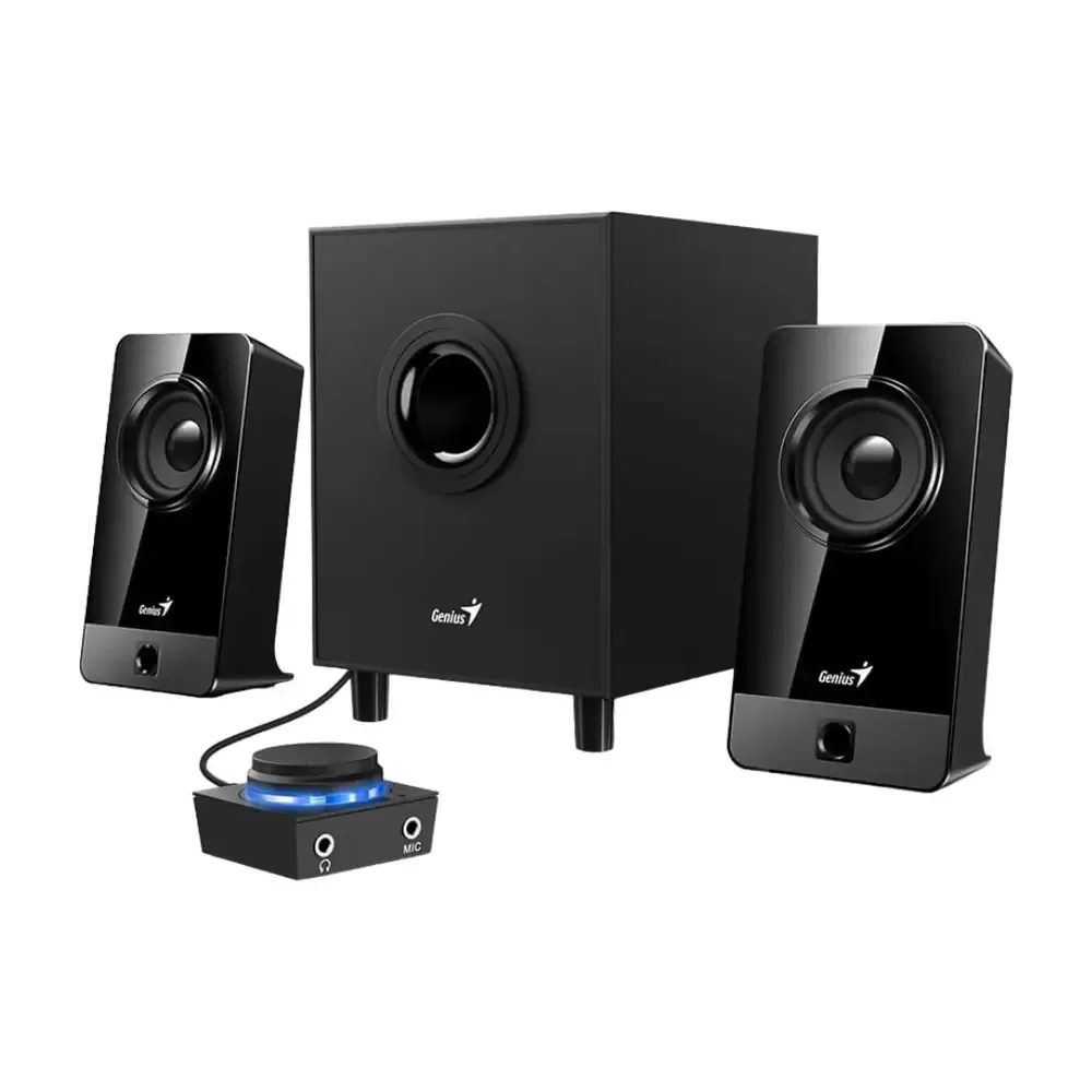 PARLANTE GENIUS SW300X 2.1 CON SUBWOOFER 31730041401 NEGRO