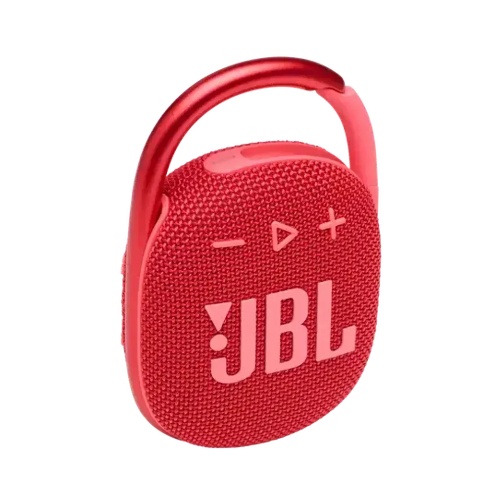 PARLANTE JBL CLIP 4 BLUETOOTH A PRUEBA DE AGUA ROJO