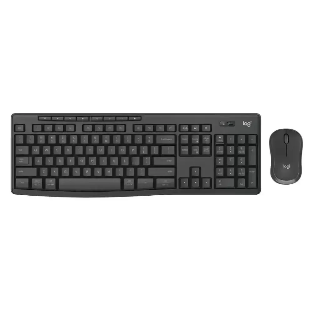 Logitech – Keyboard and mouse set MK370 – Wireless