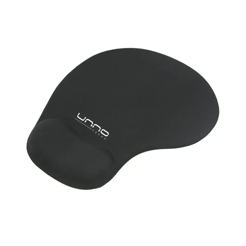 MOUSE PAD CON GEL UNNO TEKNO NEGRO