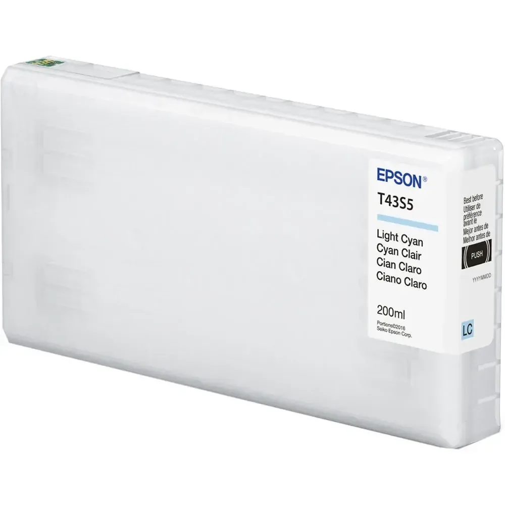 Epson cartucho de tinta cian claro T43S 200 ML