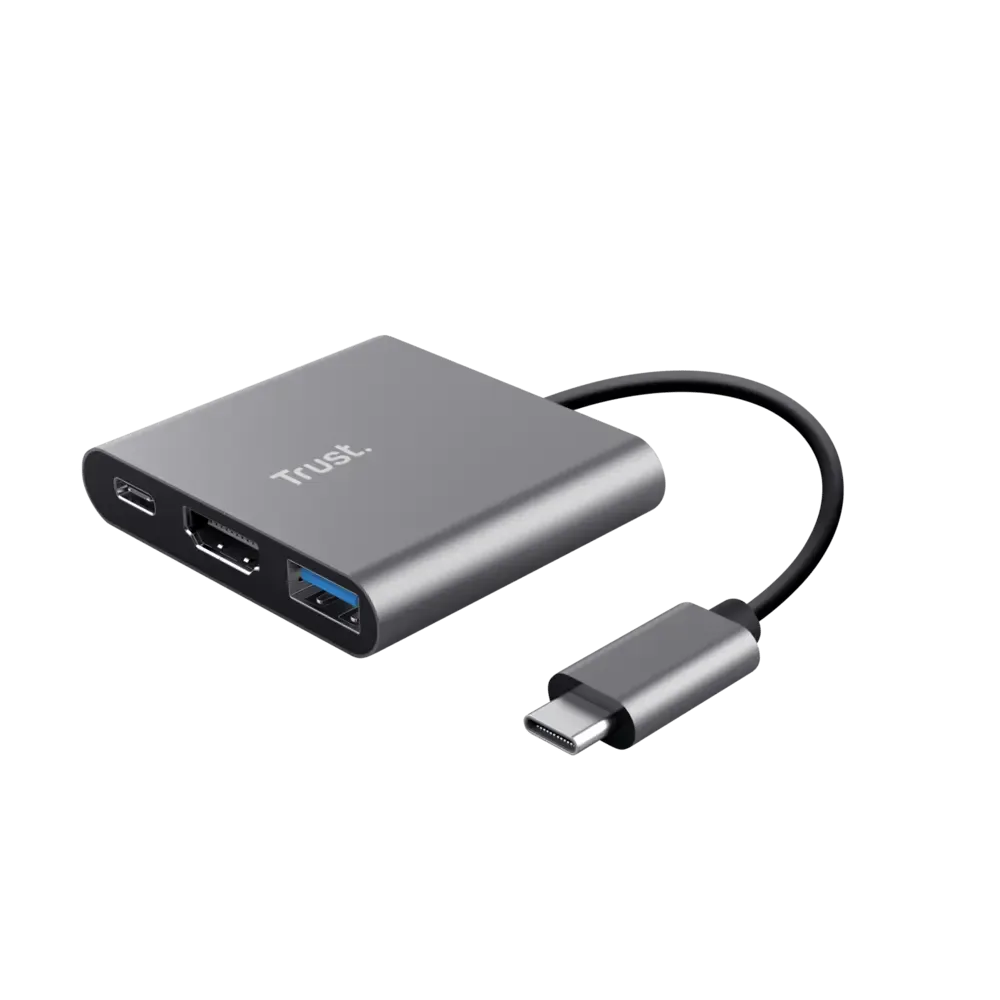 Adaptador multipuerto USB-C 3 en 1