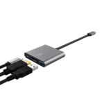 Trust adaptador 3-en-1 multipuerto USB-C-HDMI y-Tipo C - 23772 - Image 3