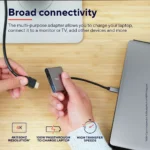 Trust adaptador 3-en-1 multipuerto USB-C-HDMI y-Tipo C - 23772 - Image 4