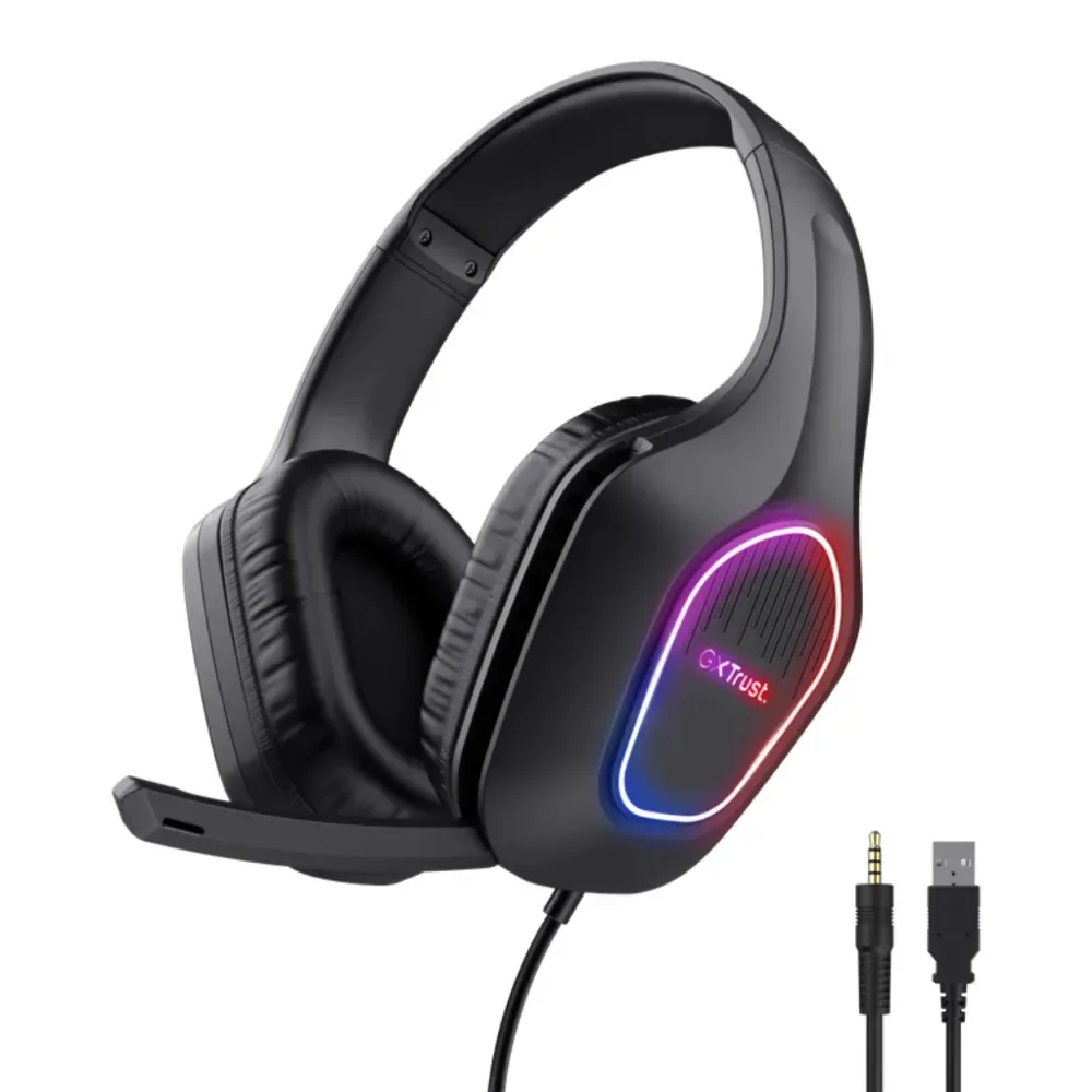 Trust GXT 416 Zirox LED Lightweight Gaming Headset