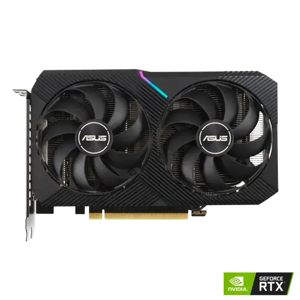 TARJETA DE VIDEO ASUS GAMING DUAL RTX3050-O8G-V2