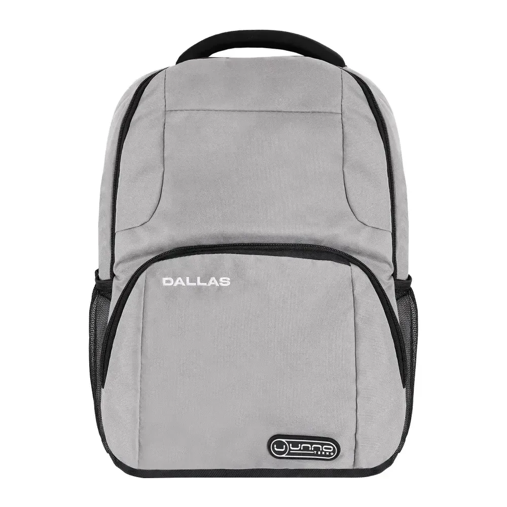 MOCHILA UNNO TEKNO DALLAS 15.6″ GRIS