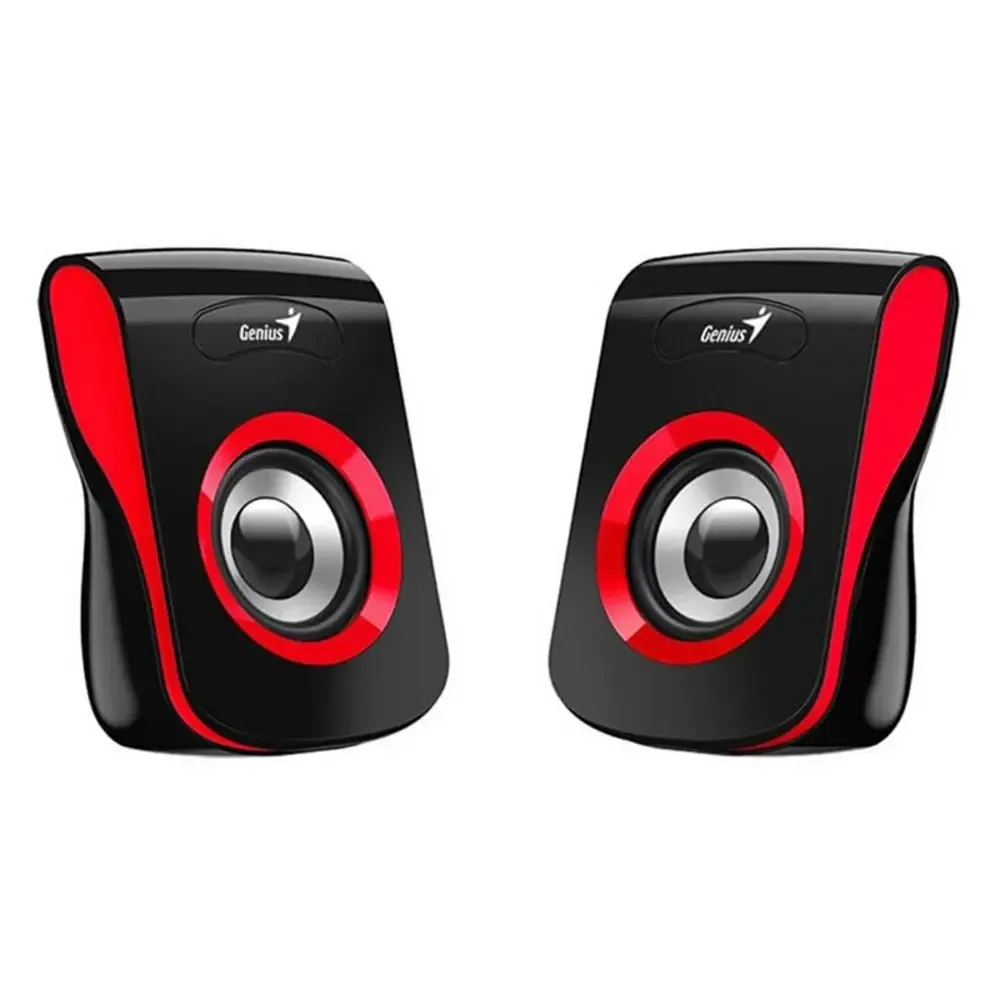 PARLANTES GENIUS RS2 SPQ180 31730026401 ROJO