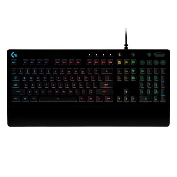 TECLADO GAMING RGB LOGITECH G213 PRODIGY MEMBRANA ALÁMBRICO INGLES 920-008083