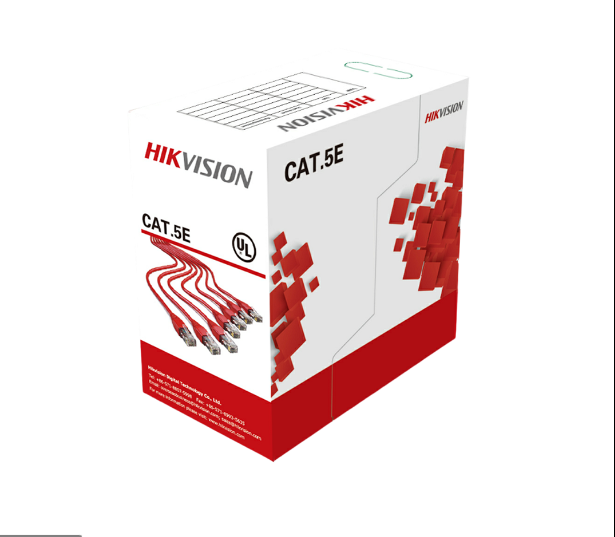 CABLE UTP CAT 5E EXTERIOR DS-1LN5EO-UU/E(O-STD) 23AWG UL HIKVISION 305 MTS 100% COBRE 307400129