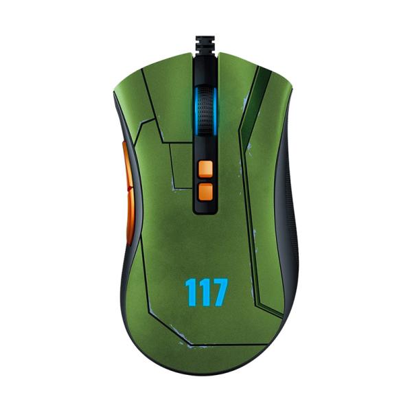 MOUSE GAMING RGB RAZER DEATHADDER V2 ALAMBRICO EDICION HALO RZ01-03210300-R3M1