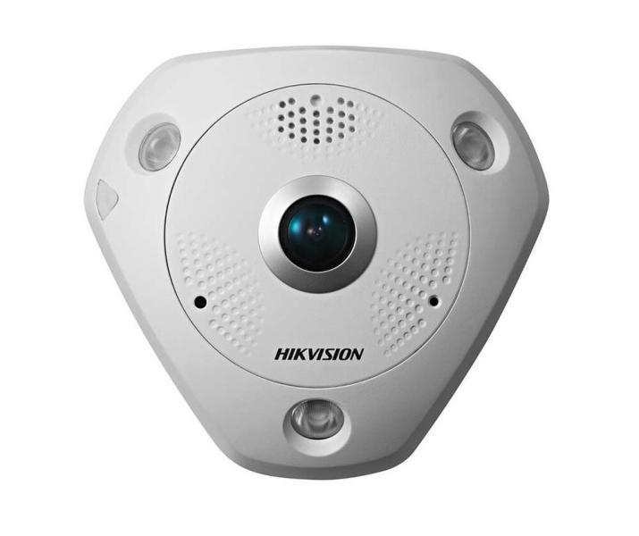 CAMARA DE SEGURIDAD HIKVISION IP 6MP FISHEYE 360 IP66/IK10 DS-2CD6365G0E-IVS