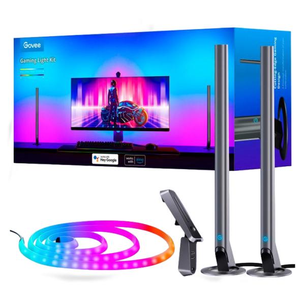 CABLE DE LUCES + TORRES GOVEE DREAMVIEW G1 PRO GAMING LIGHT 24-29″ H604A B604A111-OF-LA