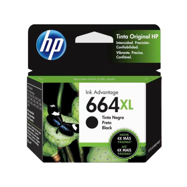 Tinta HP 664XL Negra