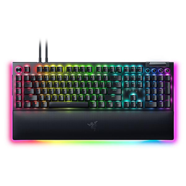 TECLADO GAMING RGB RAZER BLACKWIDOW V4 PRO MECÁNICO ALÁMBRICO RZ03-04681900-R3U1