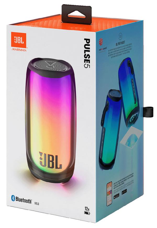 PARLANTE RGB JBL PULSE 5 BLUETOOTH JBLPULSE5BLKAM