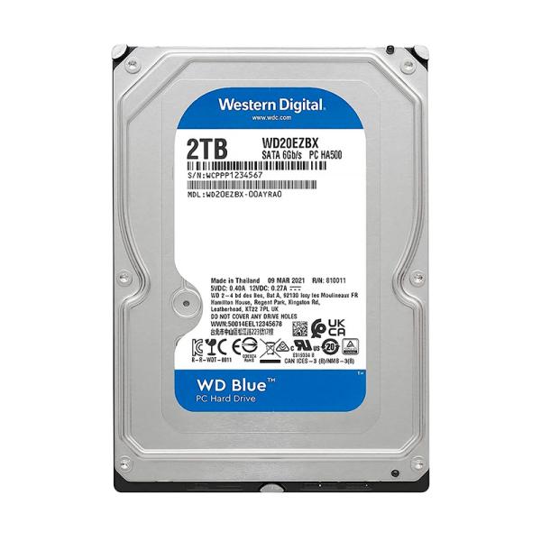 HD INTERNO 2TB 3.5 WD WD20EZBX