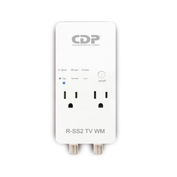 PROTECTOR DE VOLTAJE CDP R-SS2TV-WM 1800W 6 OUTLET WALL MOUNT SURGE