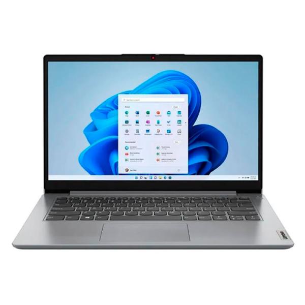 LAPTOP LENOVO IDEAPAD 1  14″ CELERON  N4020 4GB 128GB SSD CLOUD GRIS WINDOWS 11 INGLES 82V60065US