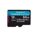 MEMORIA MICROSD KINGSTON 64GB CANVAS GO PLUS 170R A2 U3 V3