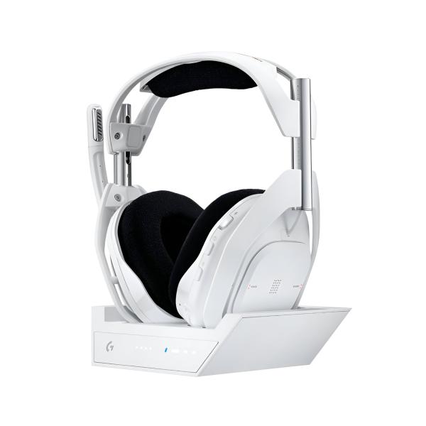 HEADSET LOGITECH A50 X LIGHTSPEED WIRELESS GAMING + BASE STATION WHITE 939-002132