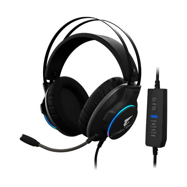 HEADSET ALAMBRICO GAMING GIGABYTE AORUS H1 USB NEGRO GP-AORUS H1