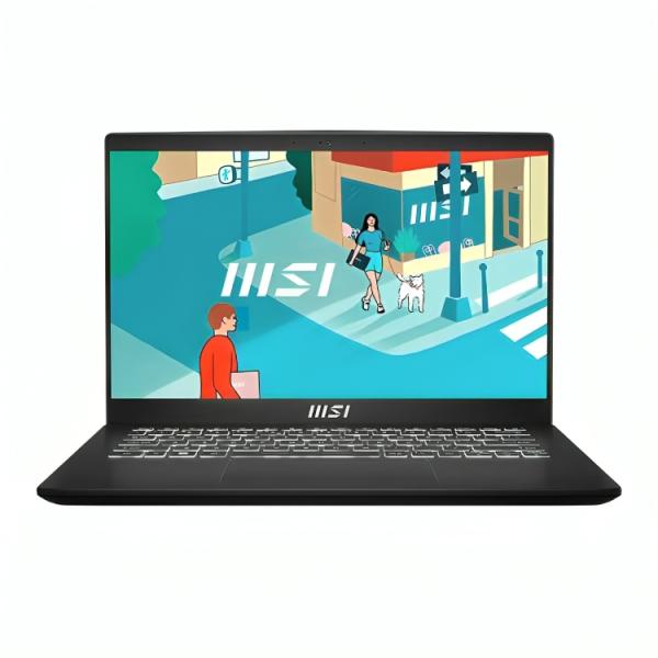 LAPTOP MSI MODERN 14 C13M-1292 14″ I7-1355U 16GB 512GB SSD WIN 11 HOME PLUS NEGRO ESPAÑOL 9S7-14J112-1292