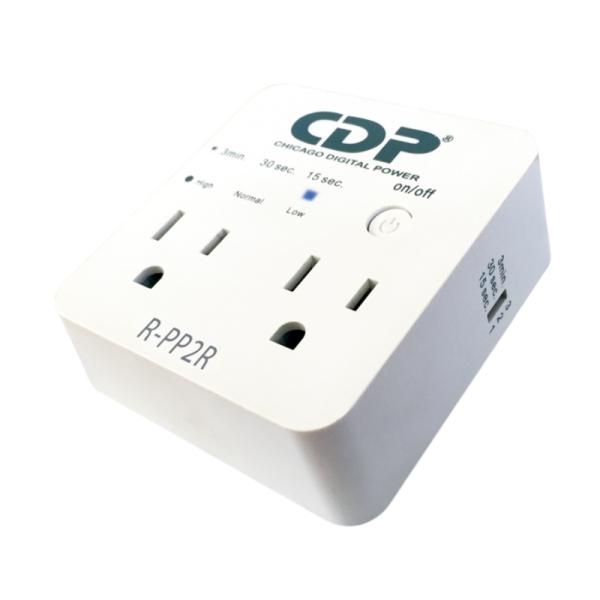 PROTECTOR DE VOLTAGE CDP 2 1800 W 2 120 VAC R-PP2R