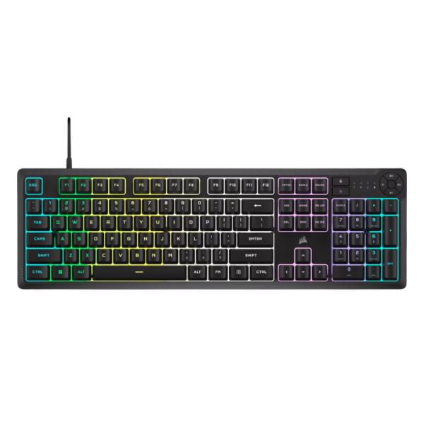 TECLADO GAMING RGB CORSAIR K55 CORE MECÁNICO ALAMBRICO CH-9226C65-NA