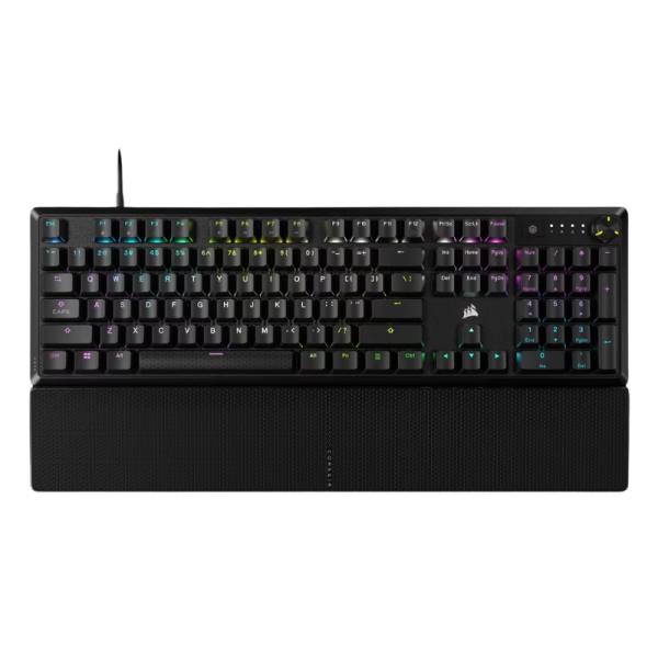 TECLADO GAMING RGB CORSAIR K70 CORE MECÁNICO ALAMBRICO INGLES CH-910981E-NA