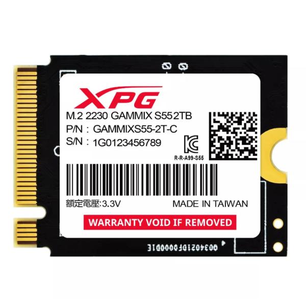 HD INTERNO SOLIDO 2TB SATA XPG GAMMIX S55 SGAMMIXS55-2T-C