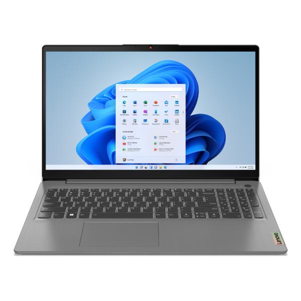 LENOVO IDEAPAD 3i 15IAU7 INTEL Ci7-1255U 16GB DDR4 512GB SSD M.2 2242 PCIe 15.6″ FHD (1920×1080) W11 TECLADO INGLES ARTIC GRAY 82RK017QUS