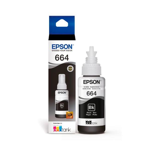 BOTELLA DE TINTA EPSON   T664120 NEGRO