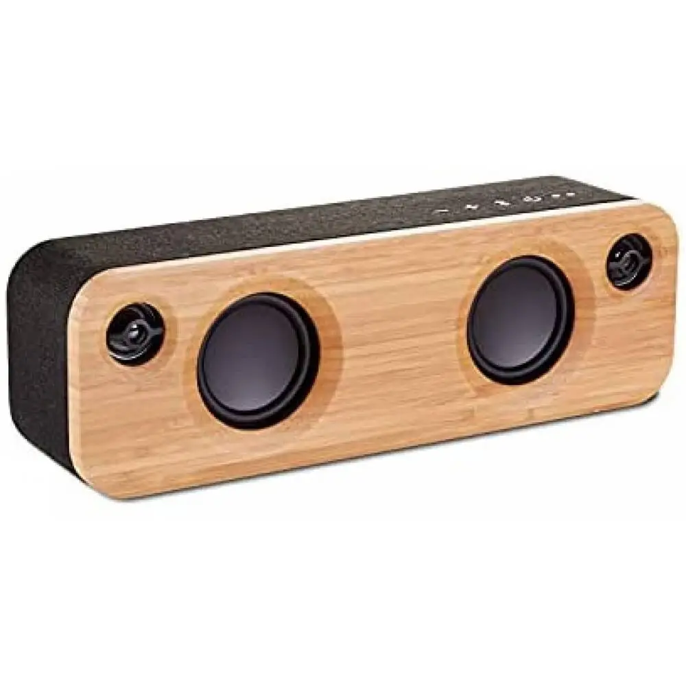 House of Marley Get Together Mini – Altavoz – para uso portátil – inalámbrico – Bluetooth – 2 vías – negro exclusivo