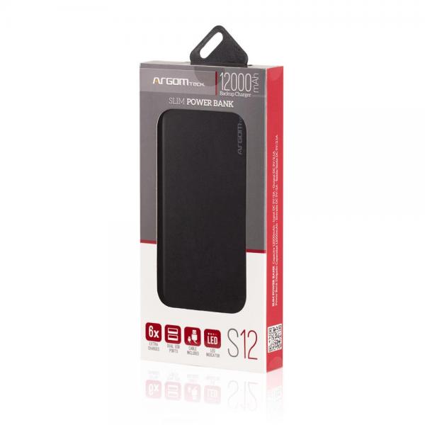 ARGOM S12 12000MAH ALUMINUM