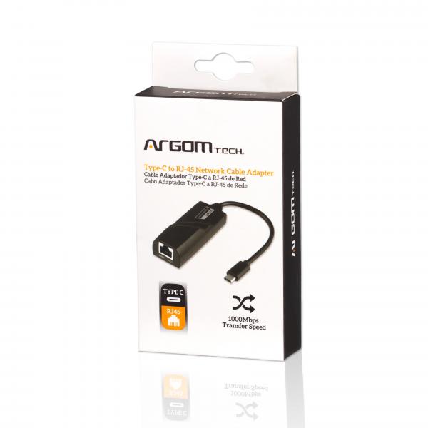 CABLE ARGOM TYPE C A RJ45 6″ ARG-CB-0062