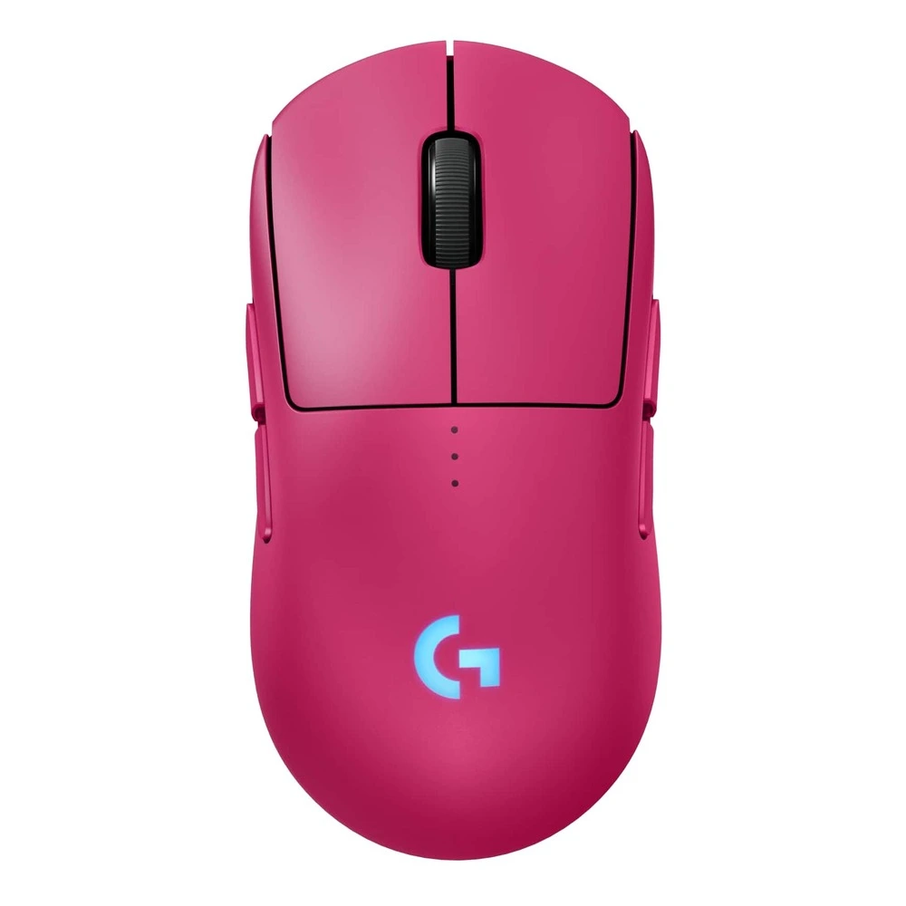 MOUSE GAMING LOGITECH PRO 2 LIGHTSPEED INALAMBRICO CON RECEPTOR 910-007291 ROSADO