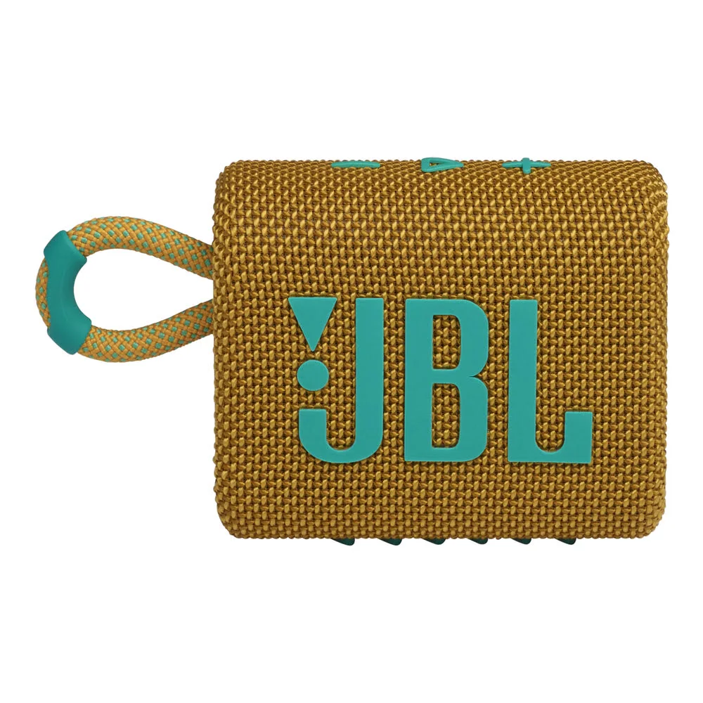 PARLANTE JBL GO 3 BLUETOOTH A PRUEBA DE AGUA JBLGO3YELAM