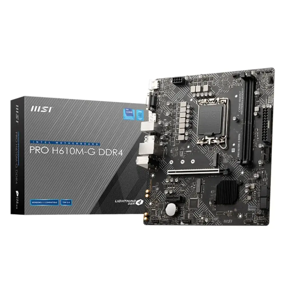 MSI – PRO H610M-G DDR4 – Motherboard