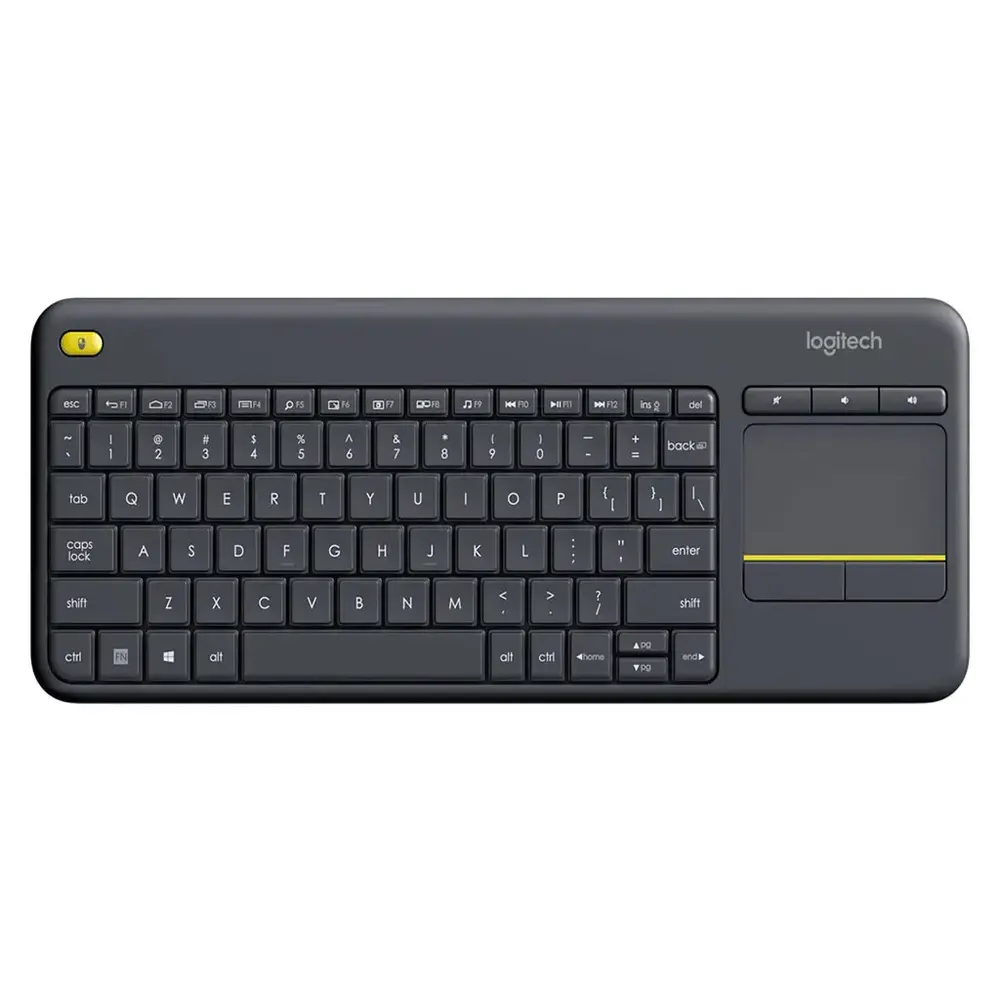 TECLADO LOGITECH K400 PLUS TV TOUCHPAD INTEGRADO 70% MEMBRANA INALÁMBRICO INGLES 920-007119