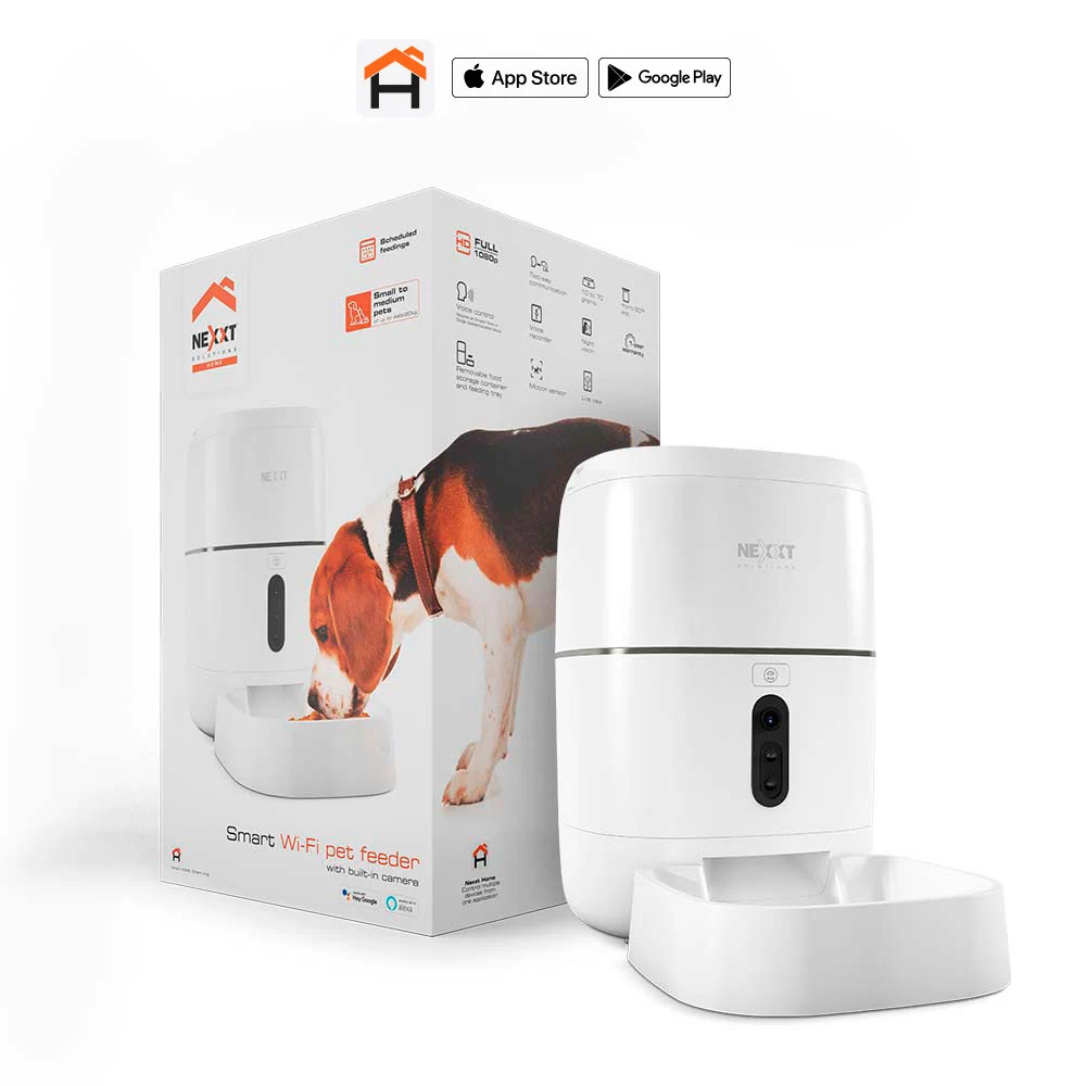 Nexxt Solutions Connectivity Pet Feeder – Camera 1080p