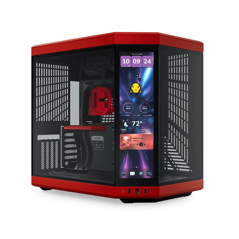 CASE HYTE Y70 TOUCH RED